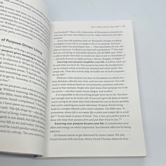 The Purpose Driven Life Book by Rick Warren - Picture 5 of 6